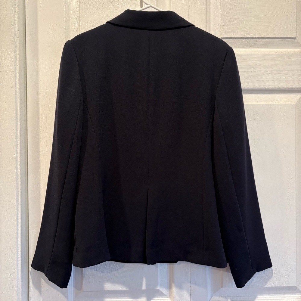 Vintage Navy Blue Koret Long Sleeve Blazer - Size 12 - Picture 4 of 6